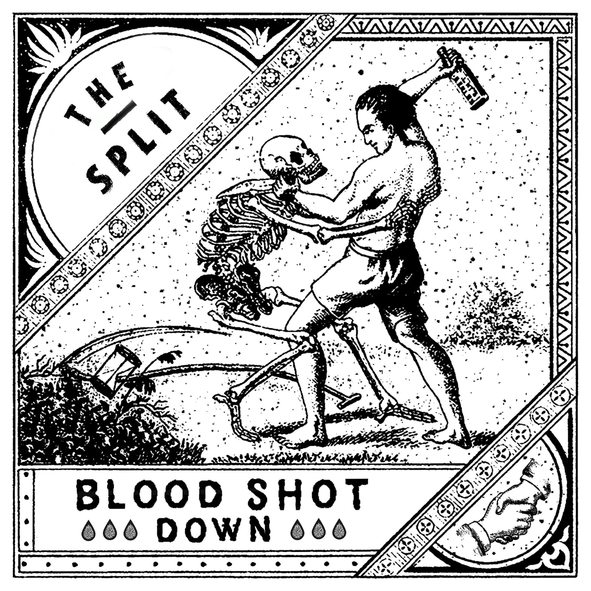Cover_The_Split_2 Blood Shot Down Berlin Hardcore Metal